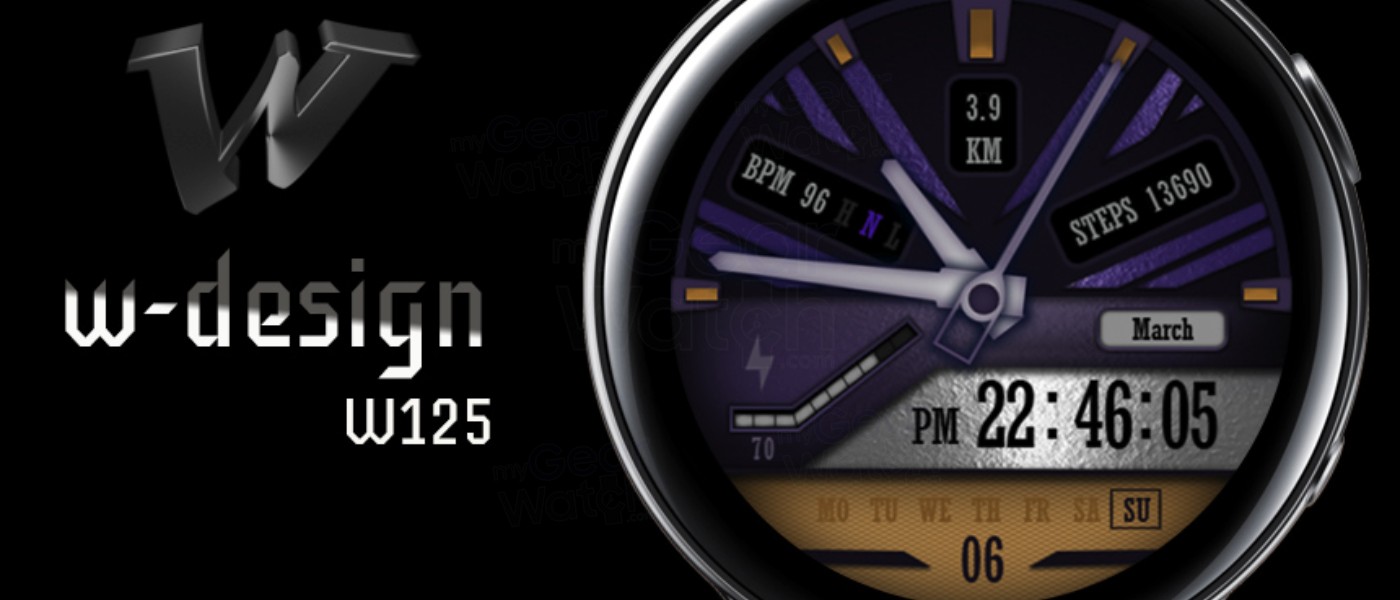 W-Design W125 Analog Digital 12H-24H