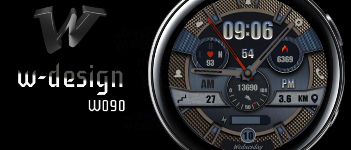 W-Design W090 Analog Digital 12H-24H