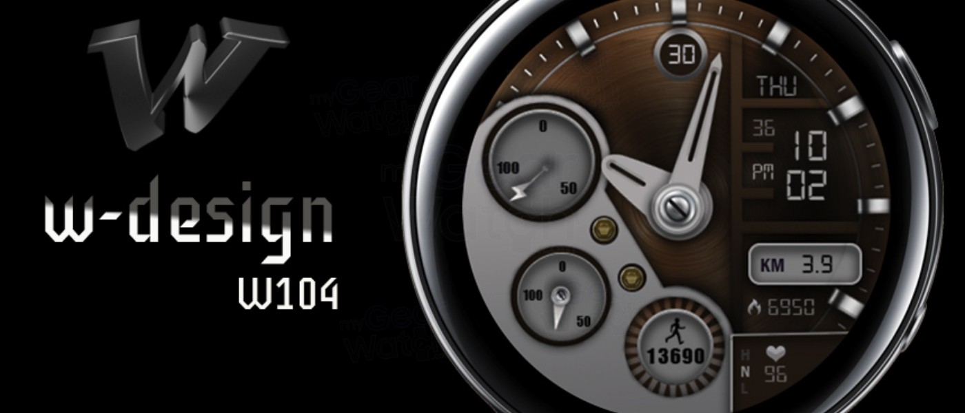 W-Design W0104 Analog Digital 12H-24H