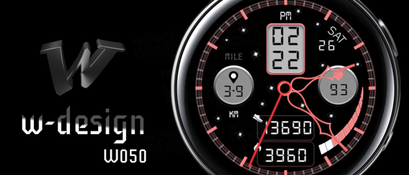 W-Design W050 Analog Digital 12H-24H