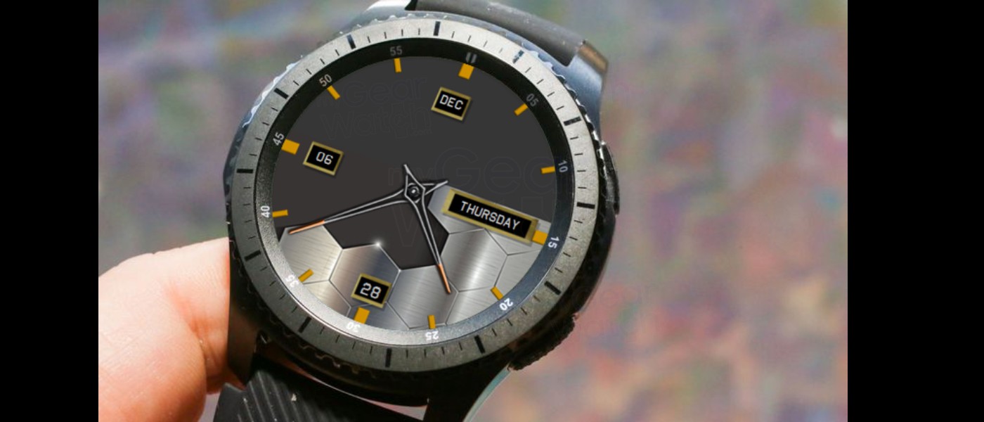 RK GOLD ANALOG WATCH