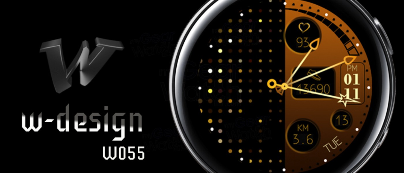 W-Design W055 Analog Digital 12H-24H