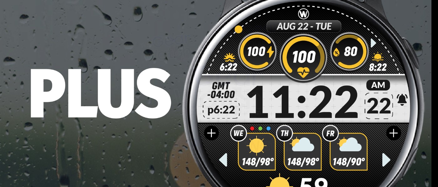 NOW@41 - [PLUS] - INFORMATIVE WEATHER WATCH FACE