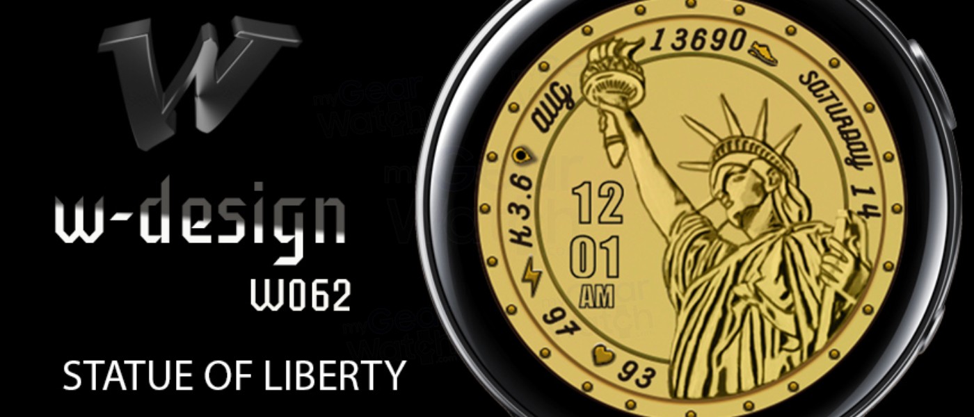 W-Design W062 Digital 12H-24H (Statue of Liberty)