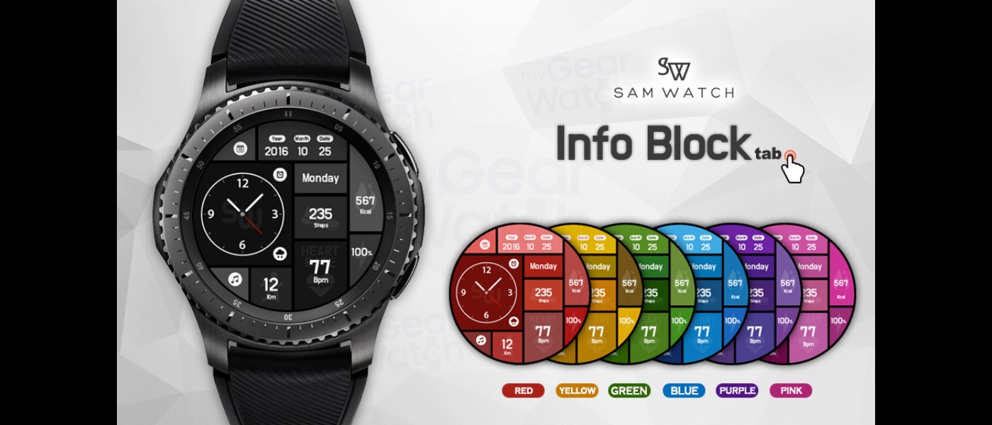 SamWatch INFO BLOCK