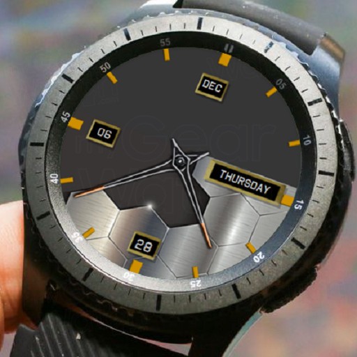RK GOLD ANALOG WATCH