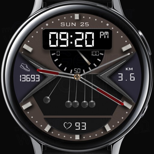 W-Design W058 Analog Digital (Animated)
