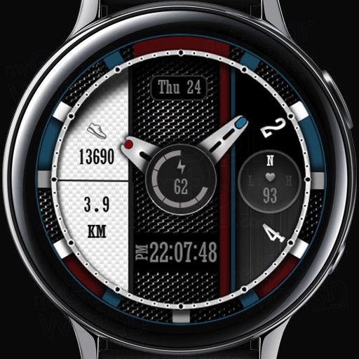 W-Design W123 Analog Digital 12H-24H