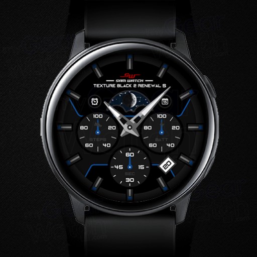 SamWatch Texture Black2 Renewal S