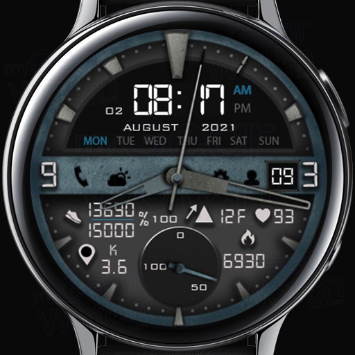 W-Design W061 Analog Digital 12H-24H