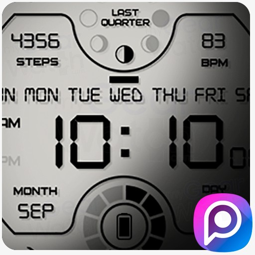 LUNAR DIGITAL Watch Face