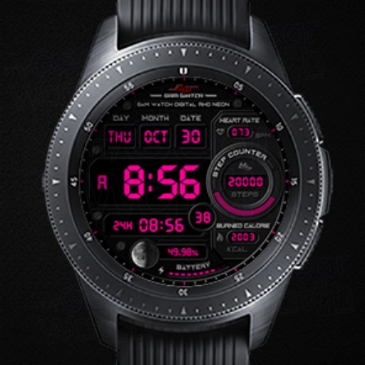 SamWatch Digital Rho Neon