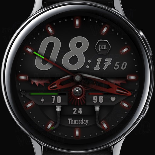 W-Design W128 Analog Digital 12H-24H