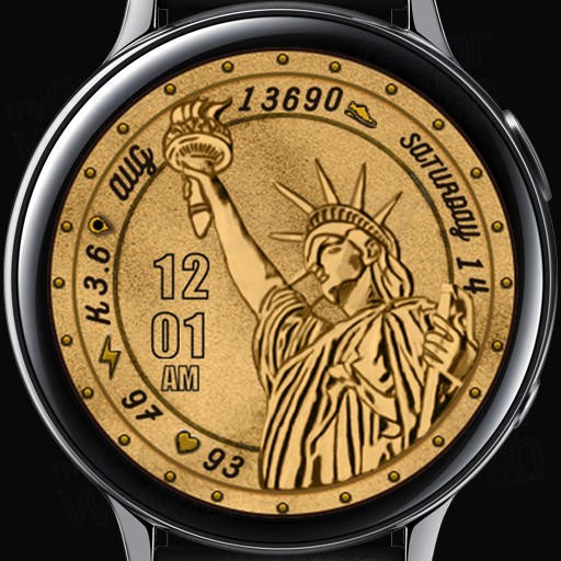 W-Design W062 Digital 12H-24H (Statue of Liberty)